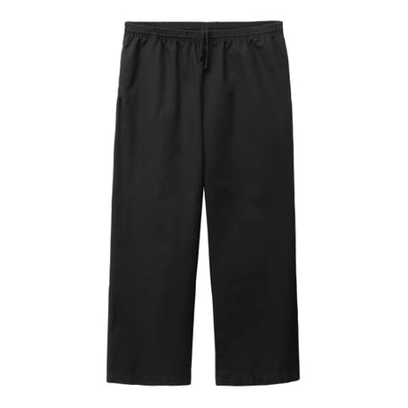 Los Angeles Apparel Poly Cotton Wide Leg Prisoner Pants - Black