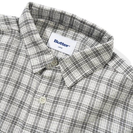 BUTTER GOODS Equipment S/S Shirt - Grey
