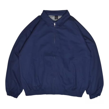 Beimar Cotton Houndstooth Drizzler Jacket - Navy