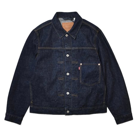 Levi's USA Type1 Trucker Jacket  Dark Wash (Rollup Selvedge)