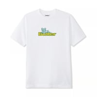 Butter Goods Rat Logo Tee - White