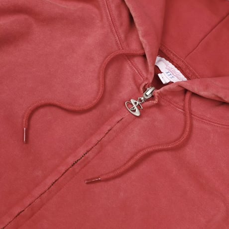 Yardsale Raw Edge Hood - Red
