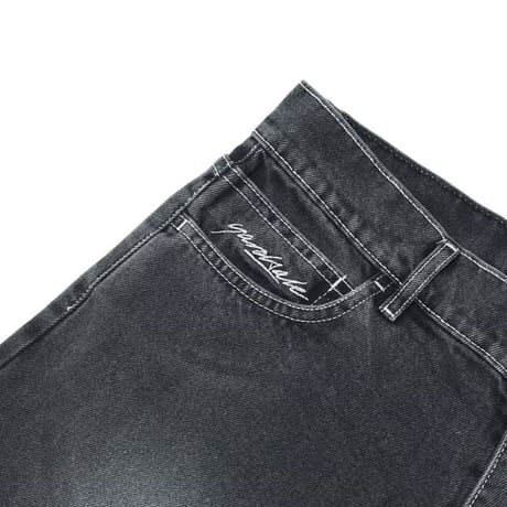Yardsale Phantasy Panel Jeans - Black