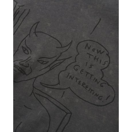 BUTTERGOODS × DANIEL JOHNSTON Satan Tee - Black