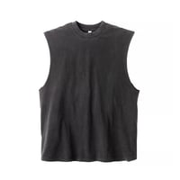Los Angeles Apparel 6.5oz Garment Dye Sleeveless Tee [1865GD] - Vintage  Black
