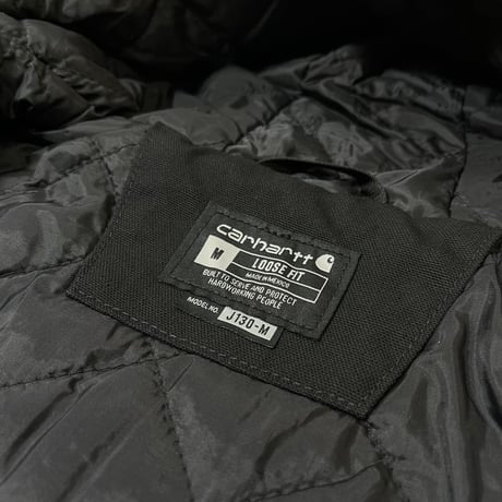 Carhartt USA J130(104050) Washed Duck Insulated Active Jacket Black