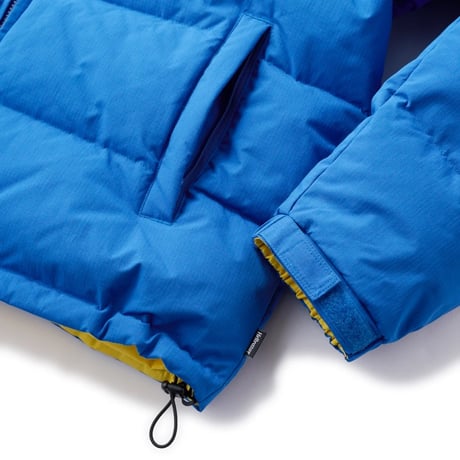 Hellrazor Ripstop Reversible Down Jacket - Blue/Yellow