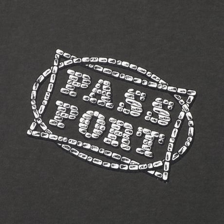 Pass~Port Stone Circle Tee - Washed Black