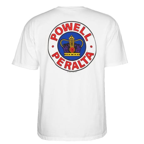 Powell Peralta Supreme Tee - White