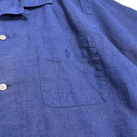 Polo Ralph Lauren Classic Fit Woven Camp Shirt-Beach Royal