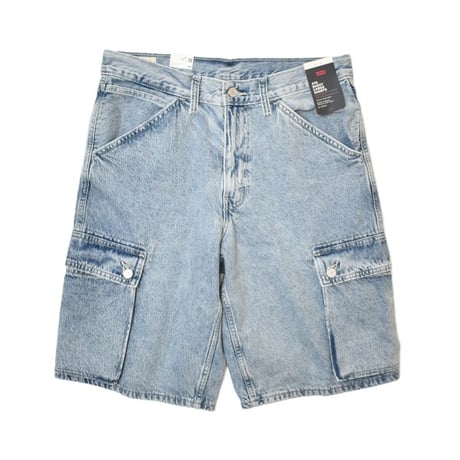 Levi's 478 Baggy Cargo Shorts - Light Indigo
