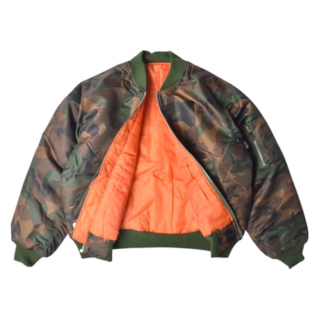 Rothco MA-1 Flight Jacket - Woodland Camo