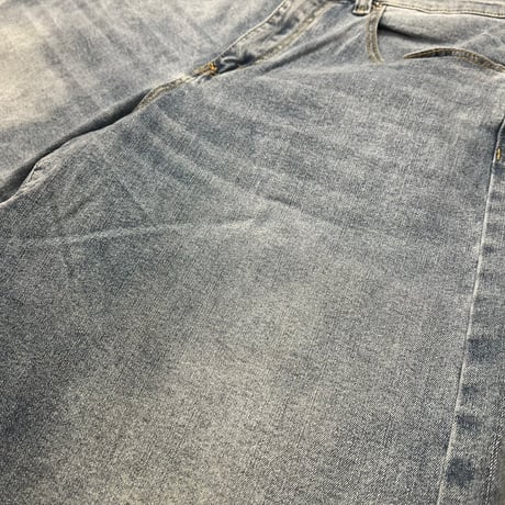 PRO CLUB Heavyweight Baggy Denim Shorts - Light Stonewash