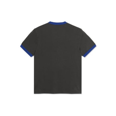 Polar Skate Ringer Tee - Black/Blue