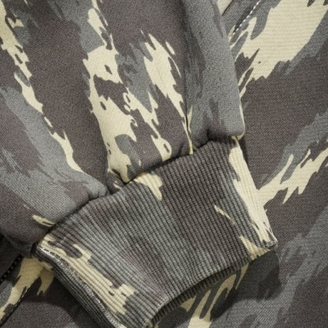 BUTTER GOODS Blotch Zip-Thru Hood - Camo