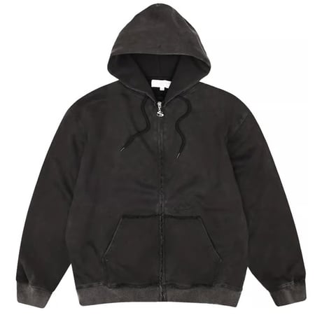 Yardsale Raw Edge Hood - Black