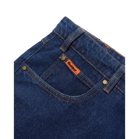 BUTTERGOODS Relaxed Denim Jeans - Dark Indigo