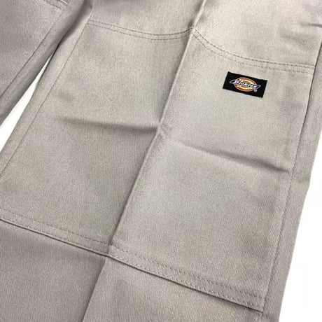 Dickies Loose Fit Double Knee Work Pants - Silver