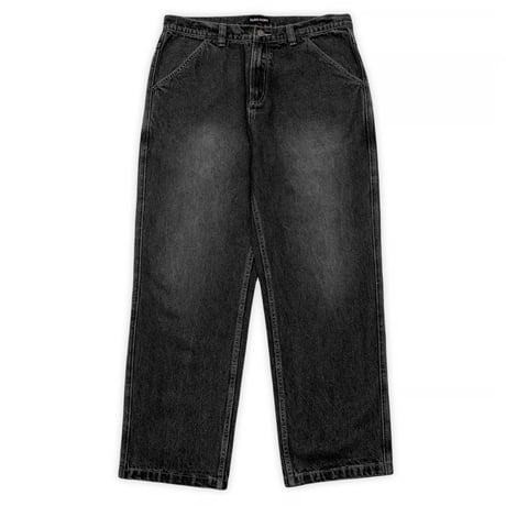 Passport Workers Club Jean Faded Wash Black