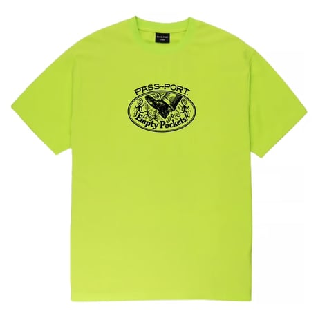 Pass~port Empty Pockets Tee - Safety Yellow