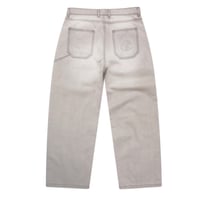 YARDSALE SLUB STAIN PHANTASY JEANS - Silver