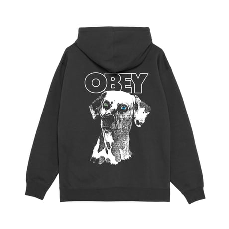OBEY Dalmation Pullover Hoodie Black
