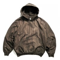Los Angeles Apparel HF09DD 14oz Heavy Fleece Hoodie - Drip Dye Olive