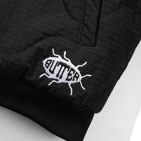 BUTTER GOODS Roach Bomber Jacket - Black