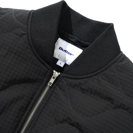 BUTTER GOODS Roach Bomber Jacket - Black