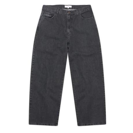 YARDSALE SLUB STAIN PHANTASY JEANS - Black