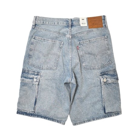 Levi's 478 Baggy Cargo Shorts - Light Indigo