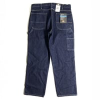 Dickies Relax Fit Straight Leg Carpenter Duck Jeans Rinsed Indigo Blue (RNB)