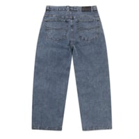 YARDSALE IVORY SLUB JEANS - Light Denim