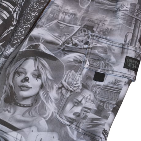 FB County Tatted Liffstyle Sweatpant - Black
