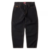Hellrazor Baggie Denim Pants - One Wash Black