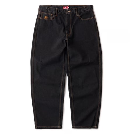Hellrazor Baggie Denim Pants - One Wash Black