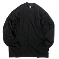 Los Angeles Apparel 6.5oz L/S Garment Dye T-Shirts Black
