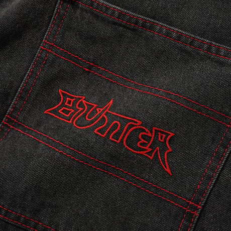Butter Goods Encounter Denim Jeans - Tinted Washed Black