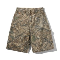 BUTTER GOODS Carpenter Denim Shorts - Forest Camo