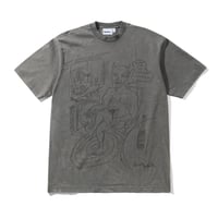 BUTTERGOODS × DANIEL JOHNSTON Satan Tee - Black