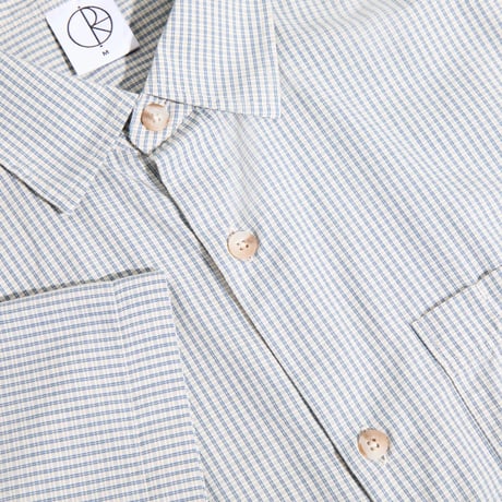 Polar Skate Co. Mitch Shirt - Blue Check