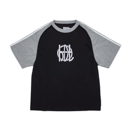 Hoddle Hdl Logo Warped Jersey Tee - Black