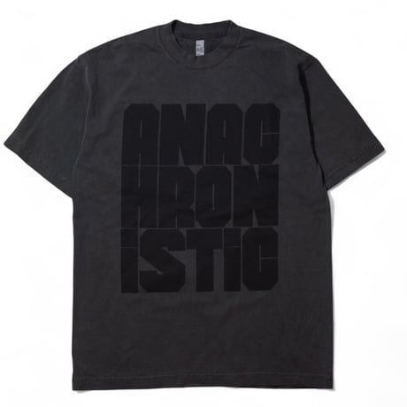 ANACHRONISTIC TEE - VINTAGE BLACK