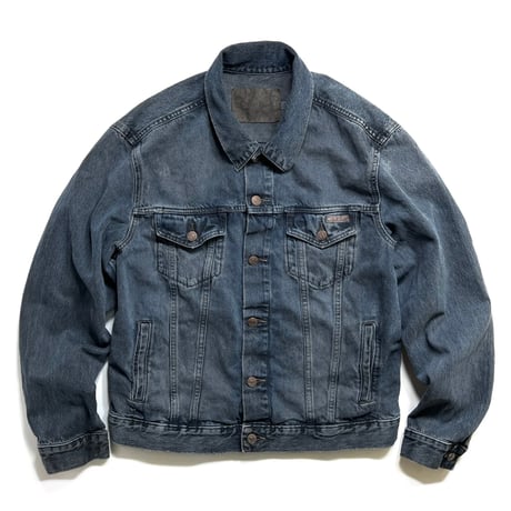 Calvin Klein Classic Trucker Jacket Overdyed Blueblack
