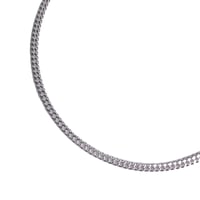 925 Sterling Silver 1.5mm Curb Link Chain Necklace
