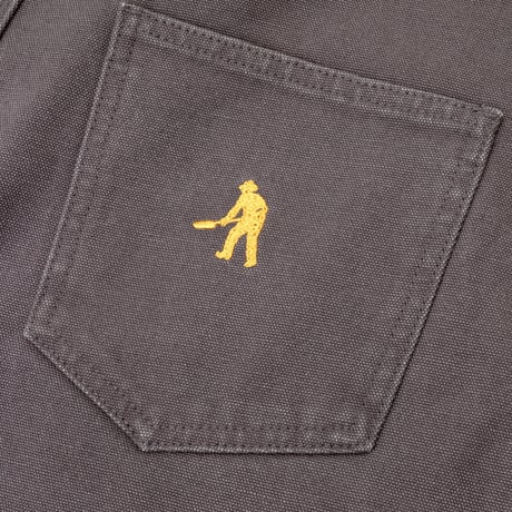 Passport Double Knee Diggers Club Pant Charcoal