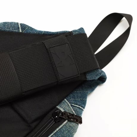 Yardsale Denim Sling Back Pack - Blue