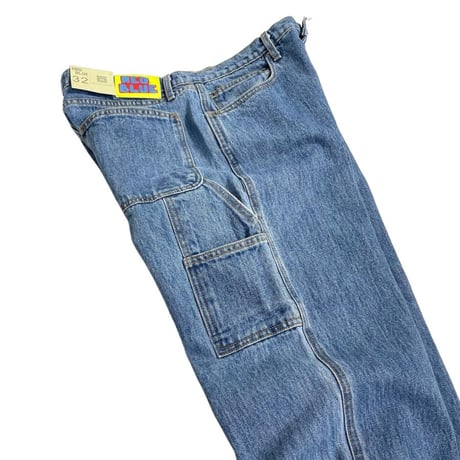 NEO BLUE Baggy Carpenter Jeans Medium Blue