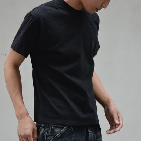 Custom La Apparel s/s Crewneck T-Shirt -  Black