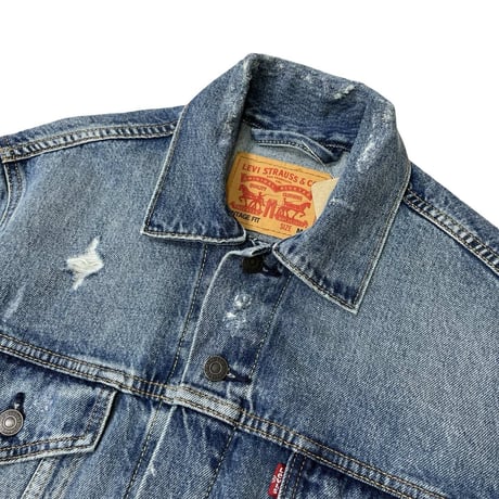 Levi's USA Vintage Relaxed Fit Trucker Jacket Medium Wash